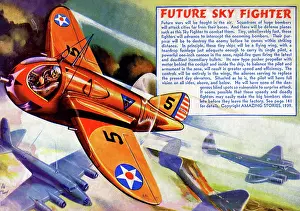 Wwii Prints: Future Sky fighters