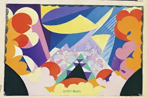 Dining Prints: Futurist Motif, by Giacomo Balla, 20th Century