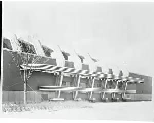 Futuristic Prints: Futuristic 1933 Building