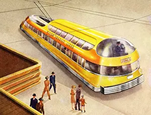 Futuristic Bus