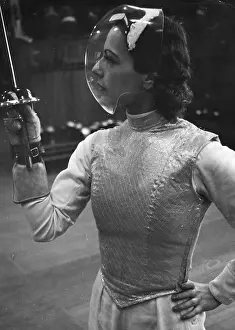 Sportswear Prints: Futuristic Fencer