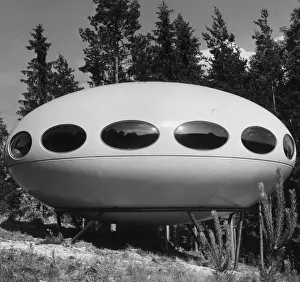 Futuro Holiday Home Designed By Finnish Architect Matti Suuronen