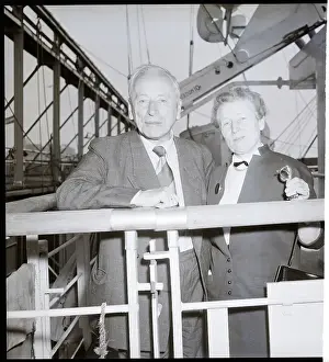 Hoboken Prints: F.Zernike With His Wife Helen On Ship