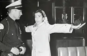 Gail Russell Taking Sobriety Test