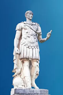 Images Dated 7th September 2018: Gaius Julius Caesar Statue in Paris, France