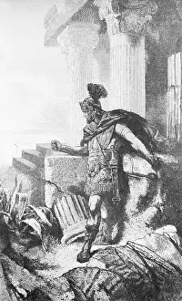 Carthage Prints: Gaius Marius Among Ruins of Carthage