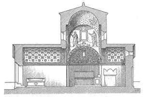 Byzantine Prints: Galla Placidias tomb in Ravenna