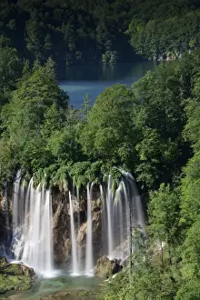 Flowing Prints: Galovac buk waterfall, Plitvice Lakes National Park