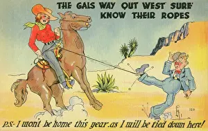 West Prints: Gals Know their Ropes