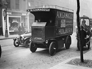 Delivery Prints: Gamages Van