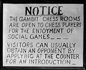Gambit Notice