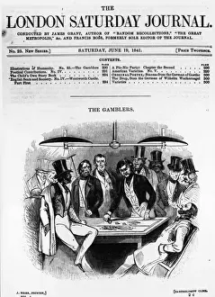 1899 Prints: The Gamblers