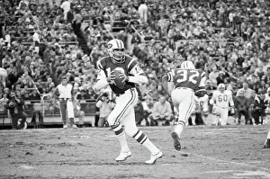 Game Action Joe Namath About To Pass