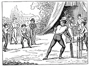 Images Dated 12th April 2014: Game of Cricket