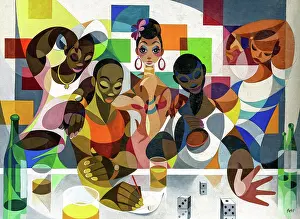 Ladies Prints: Game Night