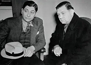 Gang Leader George Moran and Attorney George Bieber