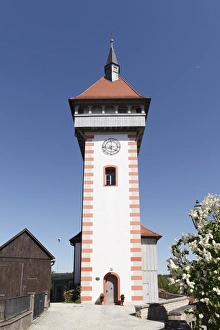 Gangolfsturm tower, Hollfeld, Little Switzerland, Upper Franconia, Franconia, Bavaria Gangolfsturm tower, Hollfeld, Little Switzerland, Upper Franconia, Franconia, Bavaria