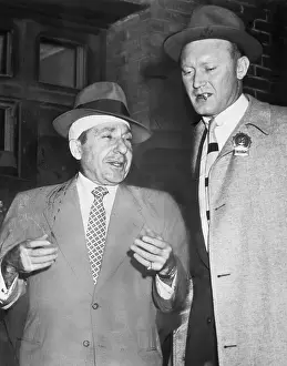 Crime Prints: Gangster with Head Injury Escorted by Police Detective