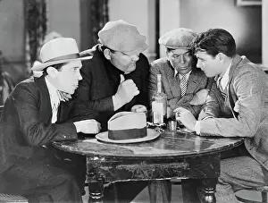 Gangster Prints: Gangsters Seated at Table