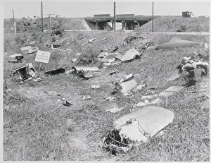 Life Science Prints: Garbage Ridden Neighborhood Site