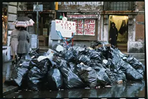 Waste Prints: Garbage Waiting During Collectors Strike