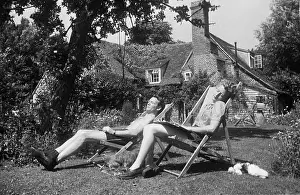 Playwright Prints: Garden Snooze