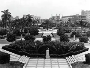 GARDENS AT CAPITAL OF HAVANA CUBA
