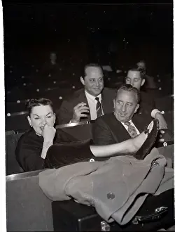 Garland At Rehearsal For Upcoming Show