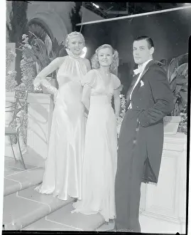 Garry Leon, Rudy Vallee and Fay Webb