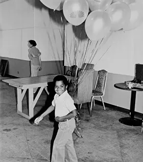 Situation Comedy Prints: Gary Coleman Pausing at NBC Party