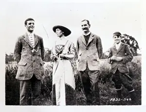 1910s Style Prints: Gary Cooper/Age 13 W/Unidentified Others