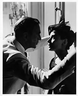 Lac0045 Prints: Gary Cooper And Audrey Hepburn In Love In The Afternoon