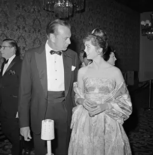 Gary Cooper with His Daughter Maria