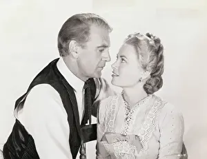 Gary Cooper and Grace Kelly in High Noon