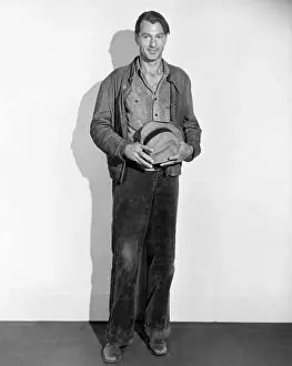 Gary Cooper Full Length in Costume