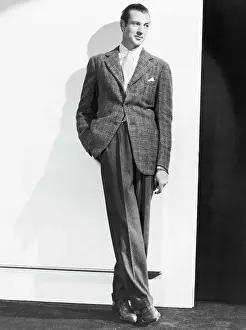 Gary Cooper in Full Length Pose