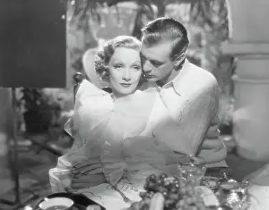 Gary Cooper Romances Marlene Dietrich