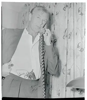 Gary Cooper Talking on Phone