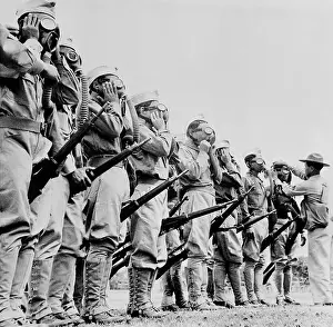 Philippines Prints: Gas Mask Instruction