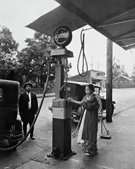 Huty38029 Prints: Gasoline Pump, Suriname