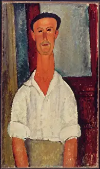 Modigliani Prints: Gaston Modot
