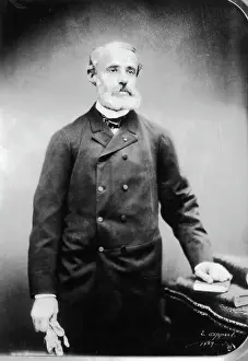 Battery Prints: Gaston Plante - Waist-Up Standing Port
