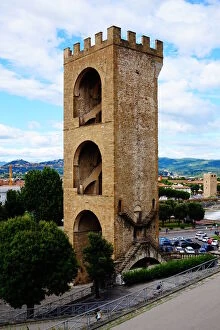 Images Dated 20th June 2016: Gate of San NiccolA┬▓ Tower, Florence, Italy