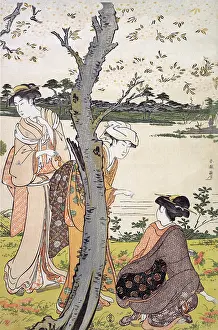 The Pierce Archive Prints: Gathering Young Flowers