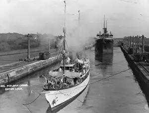 America T Prints: Gatun Lock