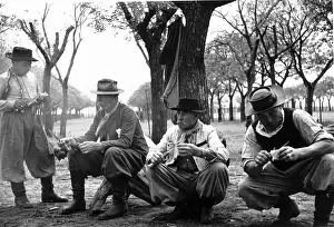 Argentinian Prints: Gauchos Eating