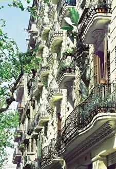 Barcelona Spain Collection: Gaudi house