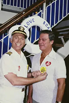 Huty35338 Prints: Gavin MacLeod And Bert Parks