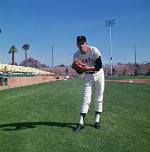 Gaylord Perry in Pitching Position