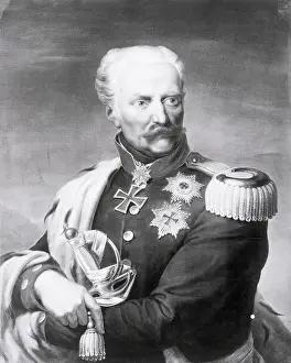 Medal Prints: Gebhard Von Blucher, Prussian Field Gene